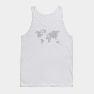 Cartography Tank Top